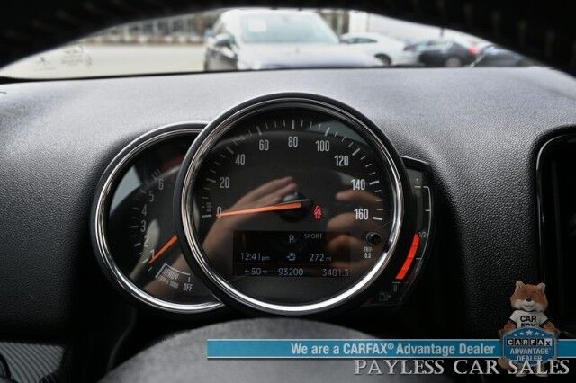2019 MINI Countryman Cooper S / AWD / Automatic / Heated Leather Seats / Dual Sunroof / Bluetooth / Back Up Camera / Rear Parking Aid / Cruise Control / Keyless Entry & Start / Alloy Wheels / 30 MPG / 1-Owner Anchorage AK