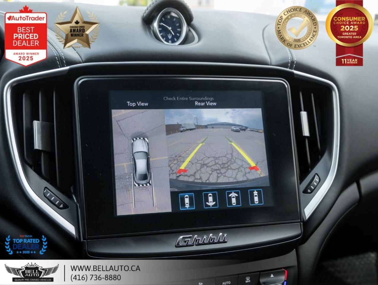 2019 Maserati Ghibli S Q4 | GRANLUSSO | NAVI | 360CAM | HARMAN | SUNROOF | NOACCIDENT Toronto ON