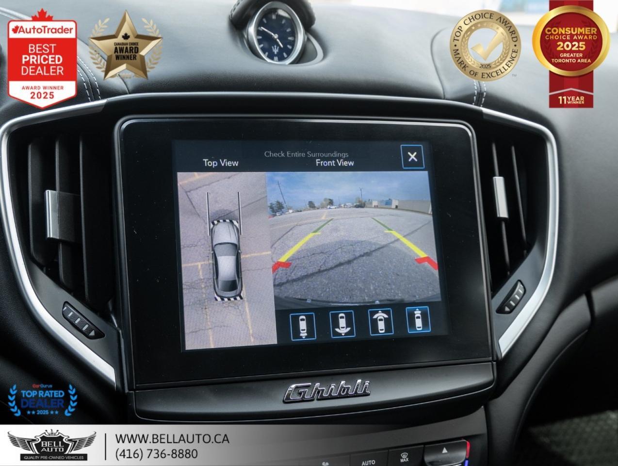 2019 Maserati Ghibli S Q4 | GRANLUSSO | NAVI | 360CAM | HARMAN | SUNROOF | NOACCIDENT Toronto ON