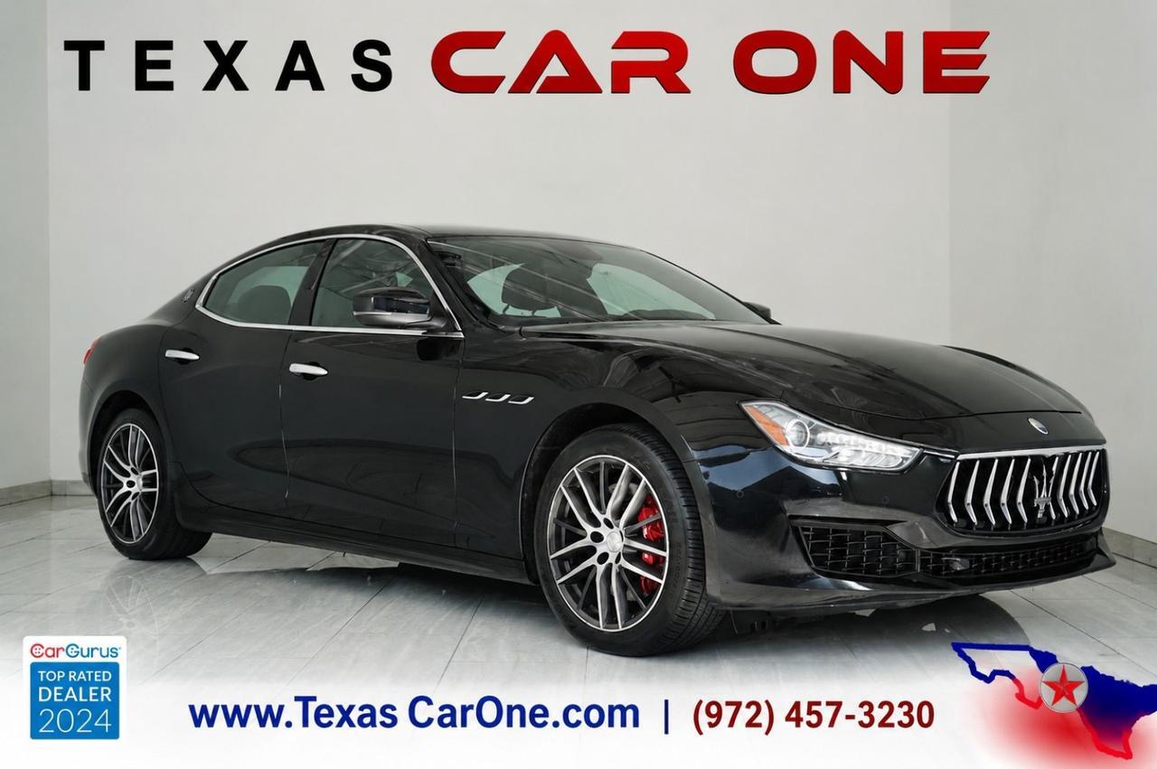 2019 Maserati Ghibli S Q4 AWD BLIND SPOT ASSIST NAVIGATION SUNROOF LEATHER HEATED SEATS REAR CAMERA