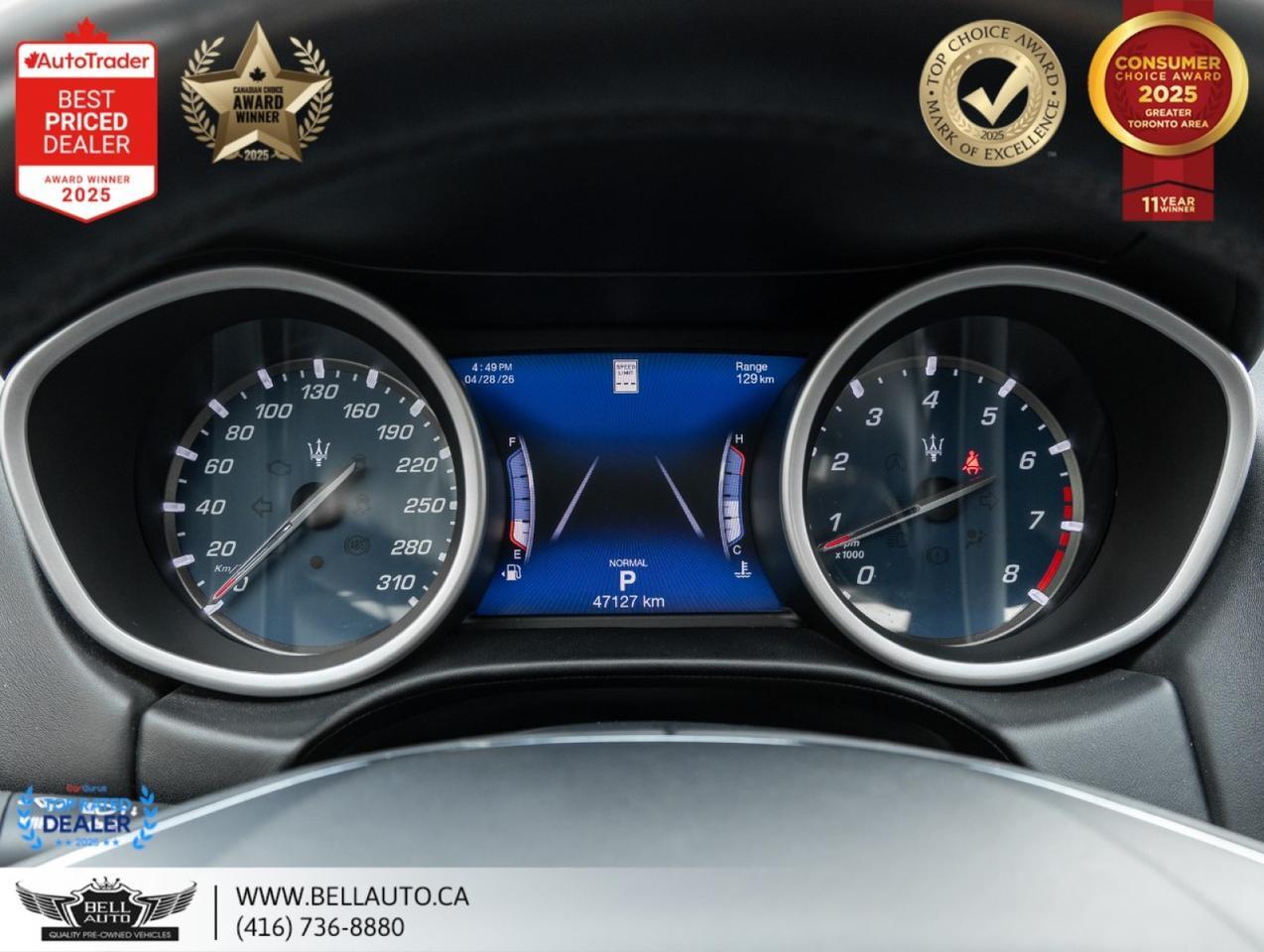 2019 Maserati Ghibli S Q4 GRANLUSSO | NAVI | 360CAM | HARMAN | SUNROOF | NOACCIDENT Toronto ON