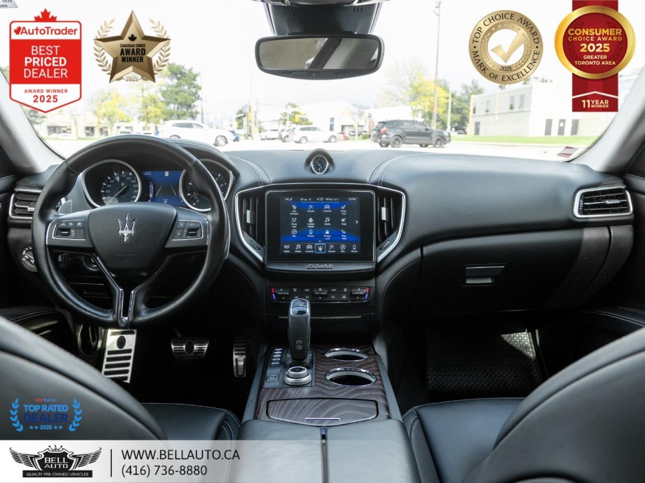2019 Maserati Ghibli S Q4 GRANLUSSO | NAVI | 360CAM | HARMAN | SUNROOF | NOACCIDENT Toronto ON