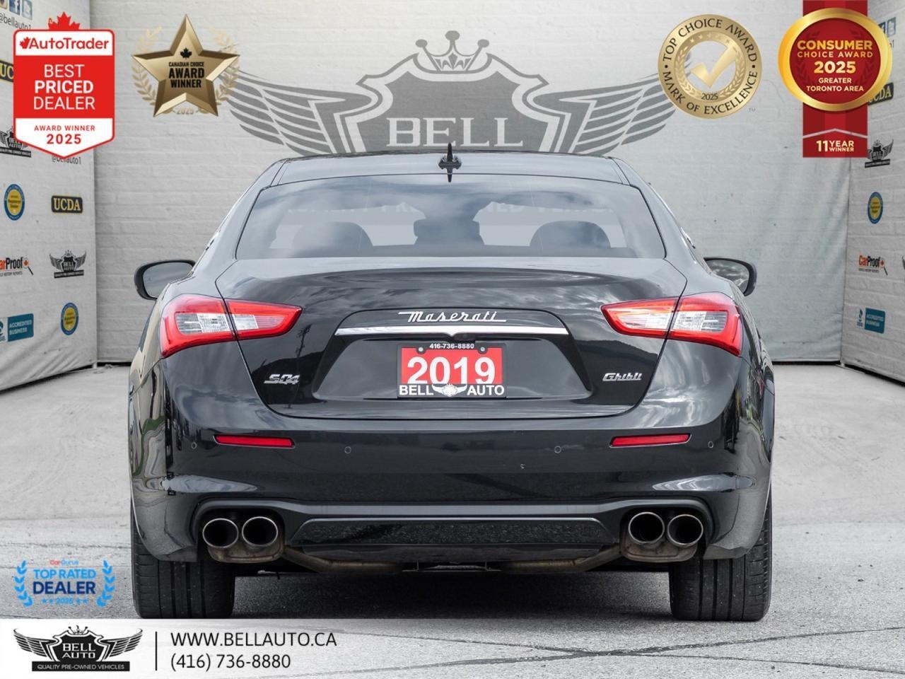 2019 Maserati Ghibli S Q4 GRANLUSSO | NAVI | 360CAM | HARMAN | SUNROOF | NOACCIDENT Toronto ON
