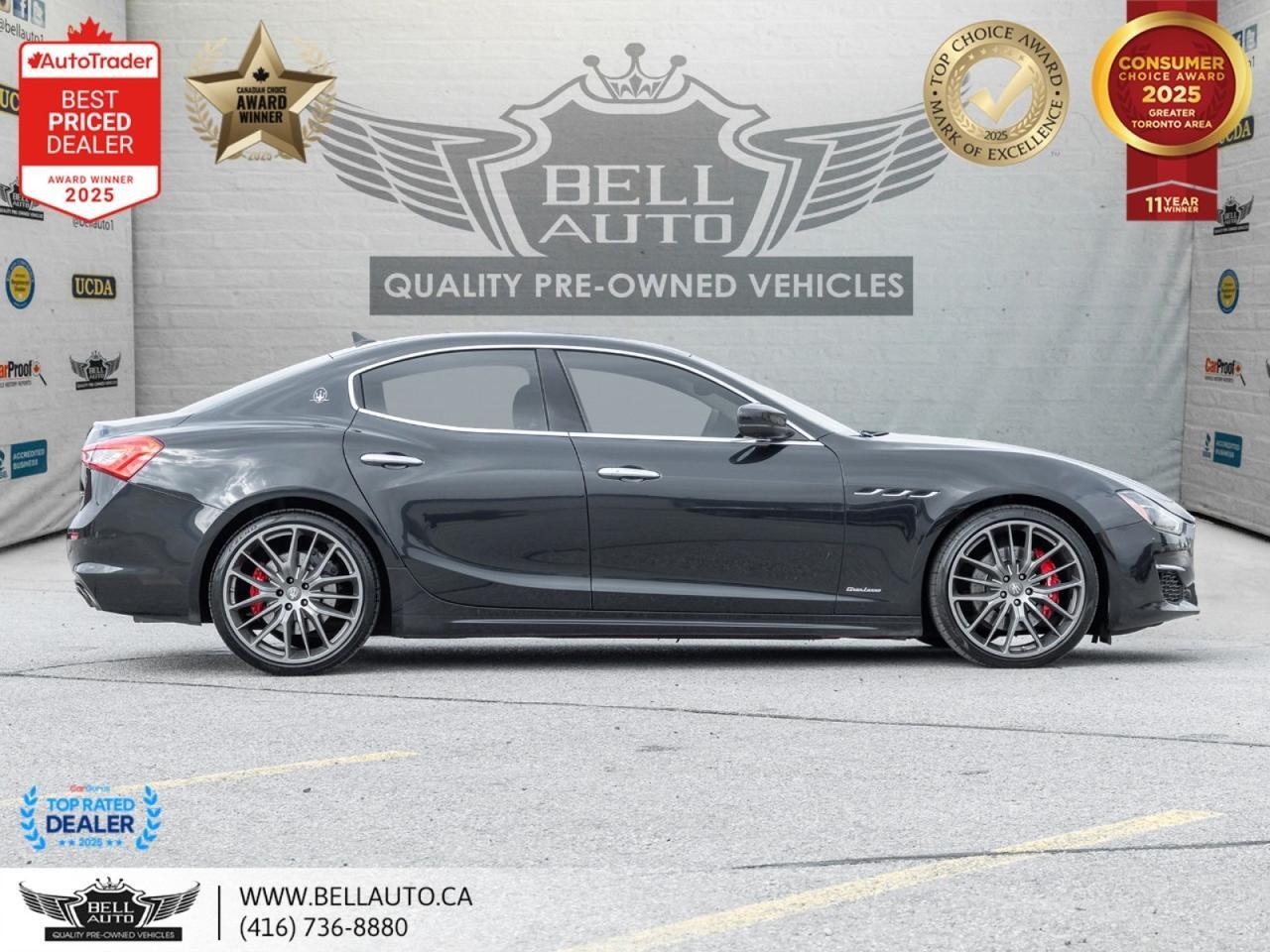 2019 Maserati Ghibli S Q4 GRANLUSSO | NAVI | 360CAM | HARMAN | SUNROOF | NOACCIDENT Toronto ON