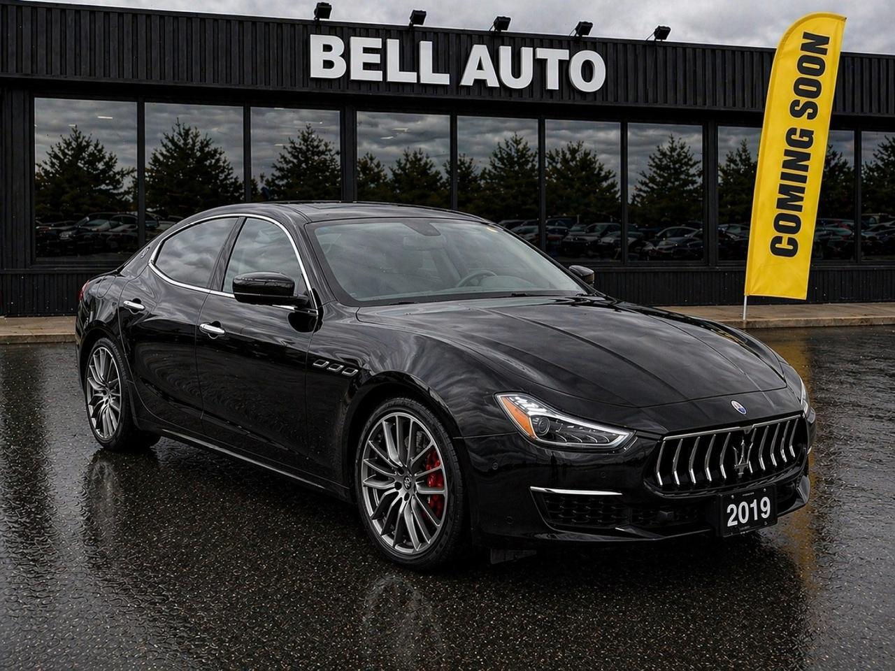 2019 Maserati Ghibli S Q4 GRANLUSSO 360CAM HARMANKARDON SUNROOF WDTRIM NOACCIDENT