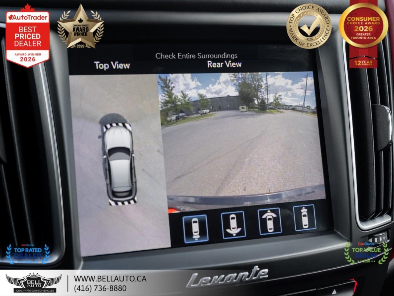 2019 Maserati Levante GranLusso | NAVI | 360CAM | PANO | REDLTHR | HARMAN | NOACCIDENT Toronto ON