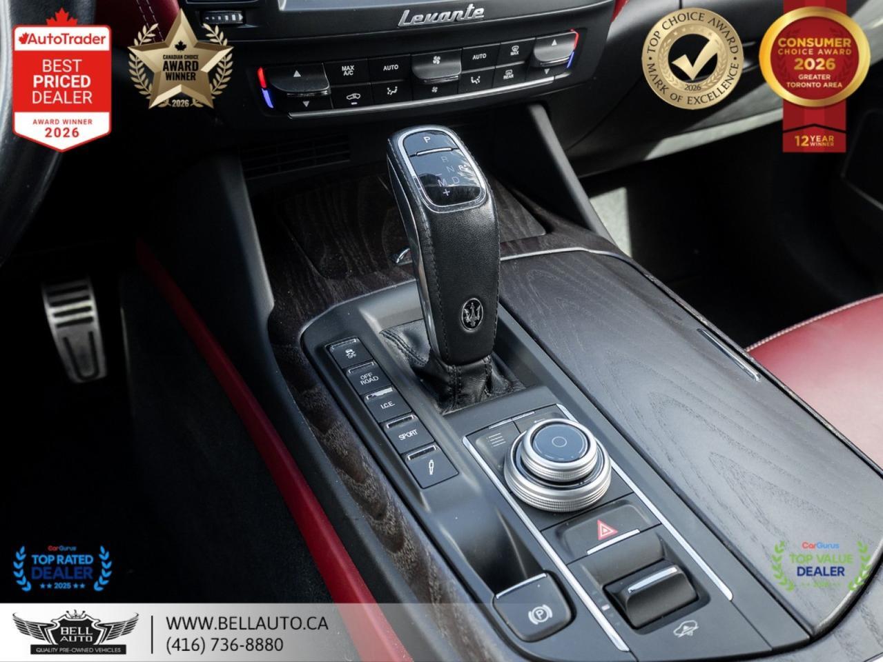 2019 Maserati Levante GranLusso | NAVI | 360CAM | PANO | REDLTHR | HARMAN | NOACCIDENT Toronto ON