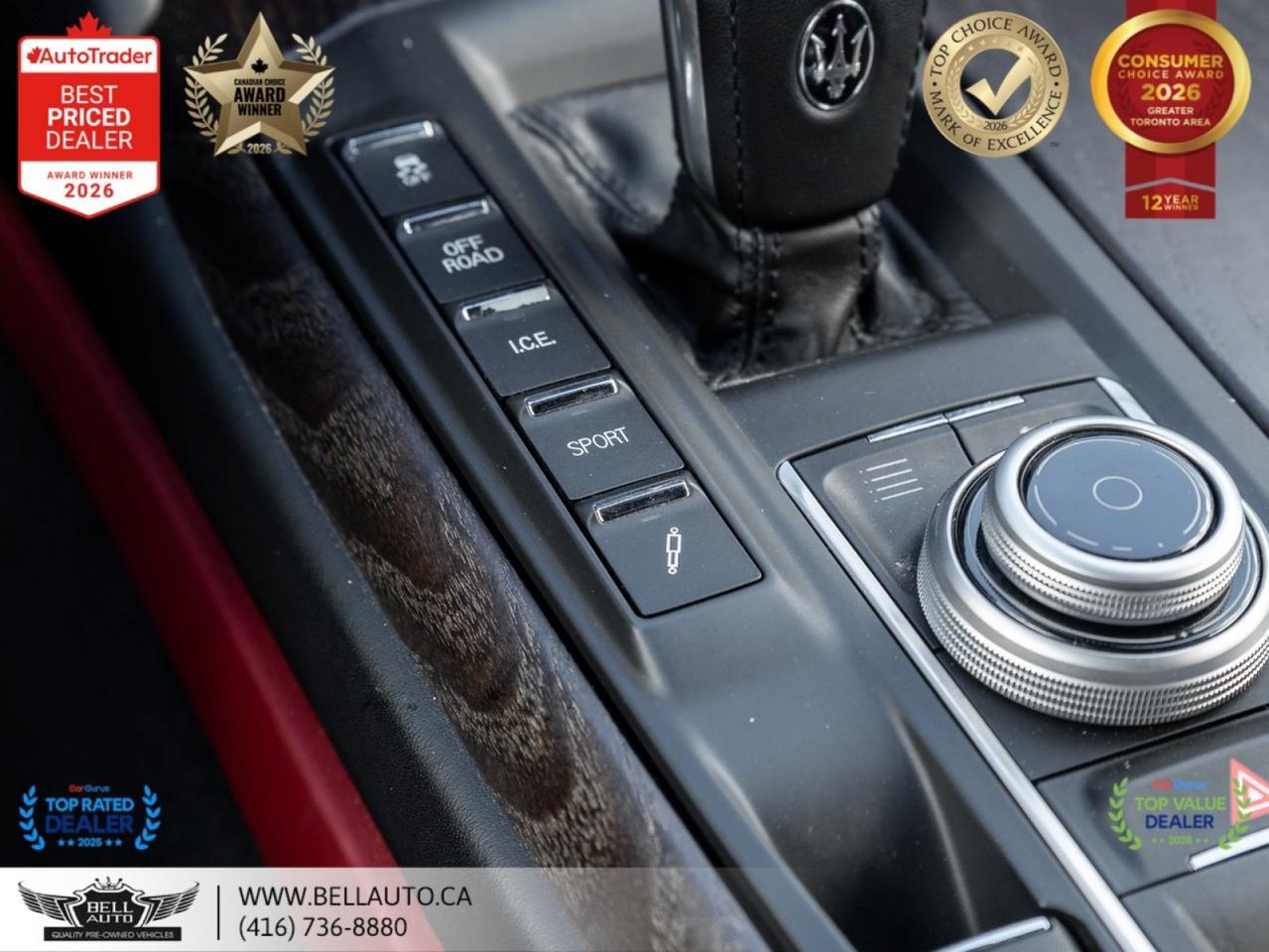 2019 Maserati Levante GranLusso | NAVI | 360CAM | PANO | REDLTHR | HARMAN | NOACCIDENT Toronto ON