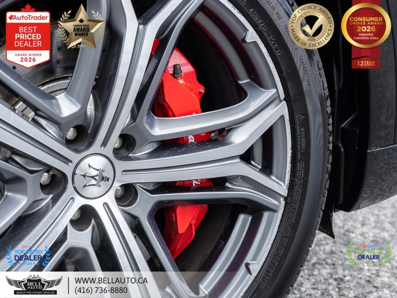 2019 Maserati Levante GranLusso | NAVI | 360CAM | PANO | REDLTHR | HARMAN | NOACCIDENT Toronto ON