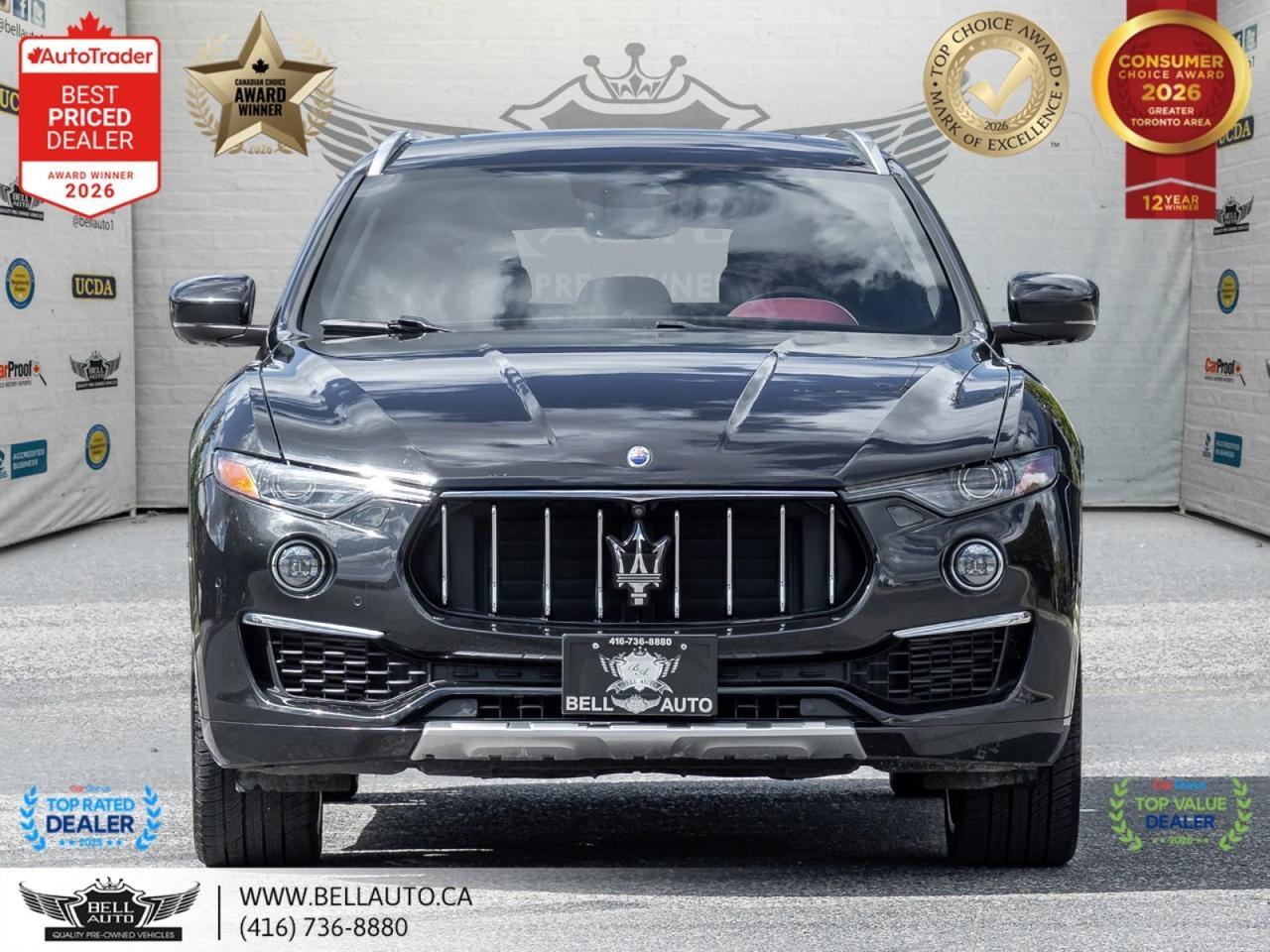 2019 Maserati Levante GranLusso | NAVI | 360CAM | PANO | REDLTHR | HARMAN | NOACCIDENT Toronto ON