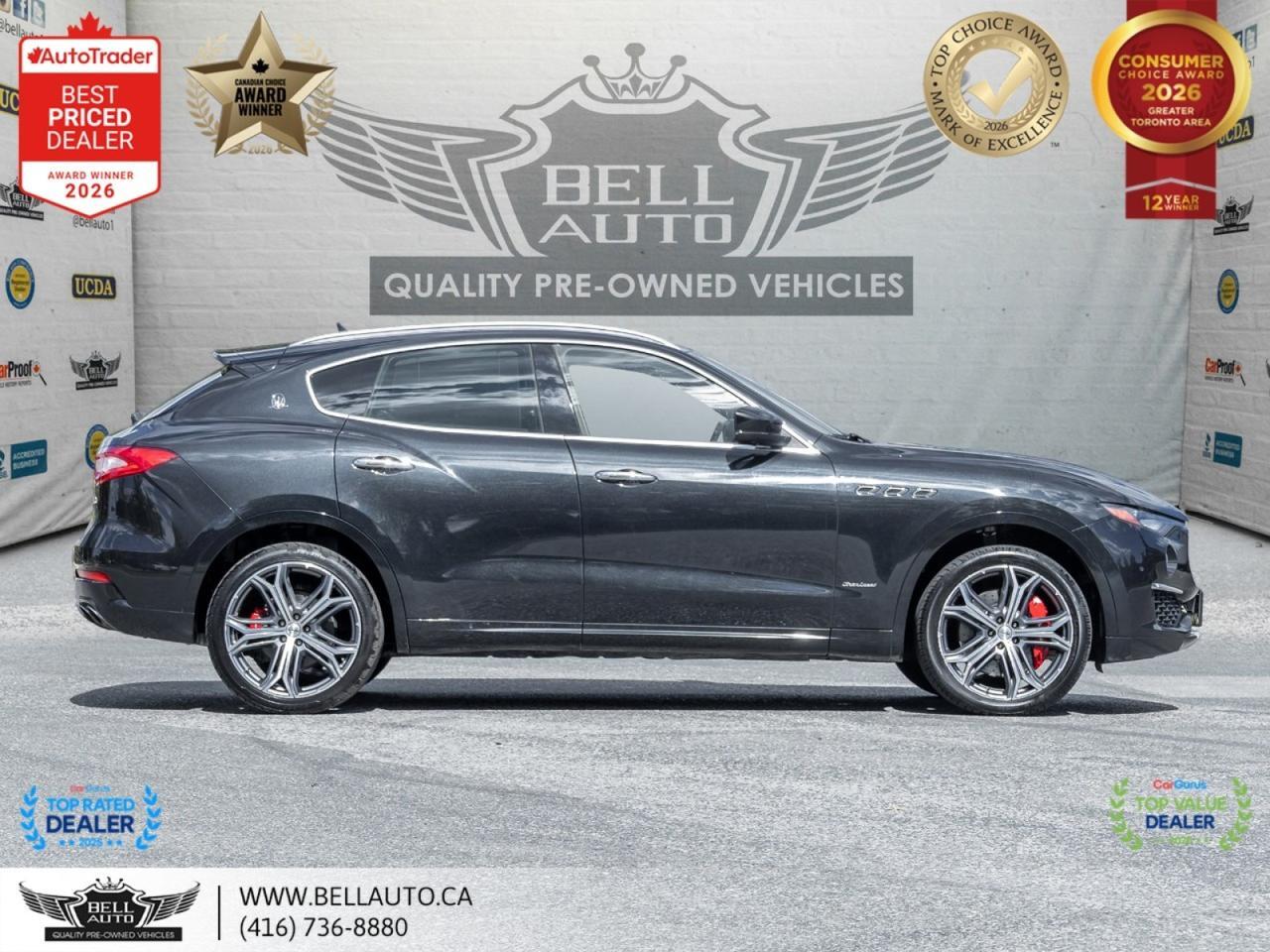 2019 Maserati Levante GranLusso | NAVI | 360CAM | PANO | REDLTHR | HARMAN | NOACCIDENT Toronto ON