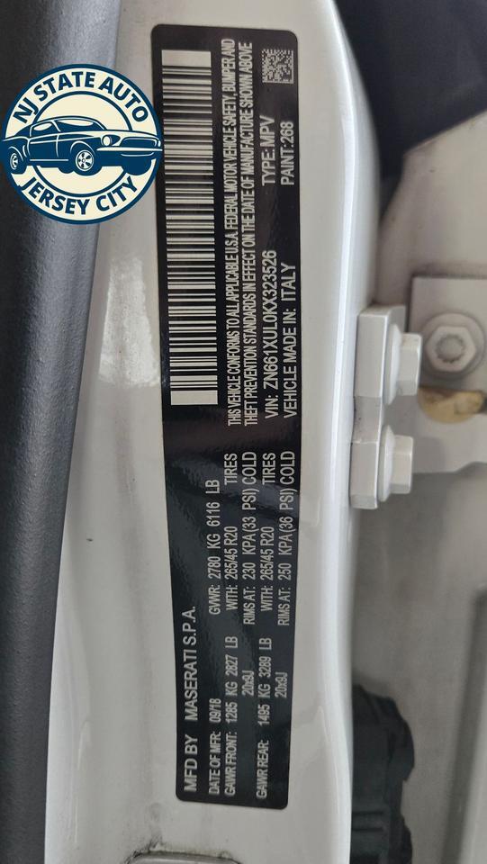 2019 Maserati Levante GranLusso Jersey City NJ