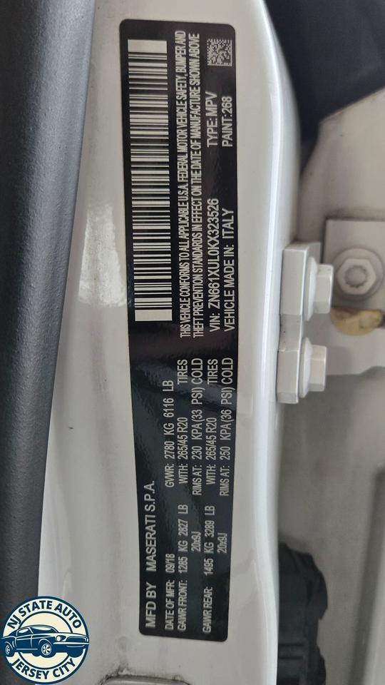2019 Maserati Levante GranLusso Jersey City NJ
