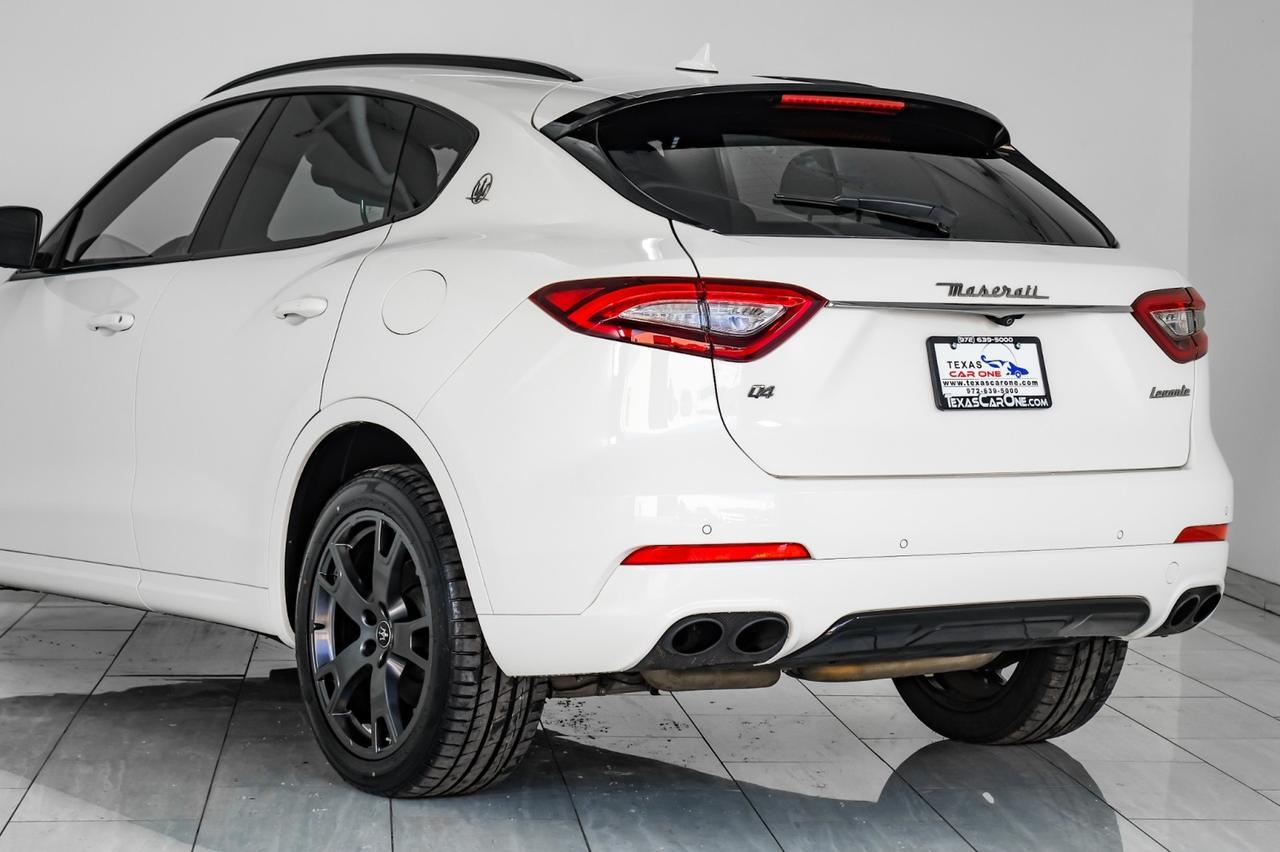2019 Maserati Levante Q4 AWD BLIND SPOT NAVIGATION PANORAMA HARMAN KARDON LEATHER HEAT Carrollton TX