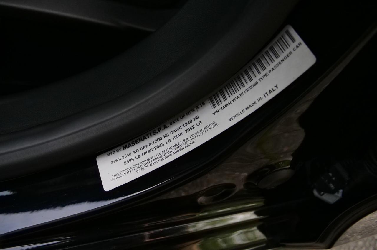 2019 Maserati Quattroporte S / Nerismo Package / Twin Turbo V6! Lincolnton NC