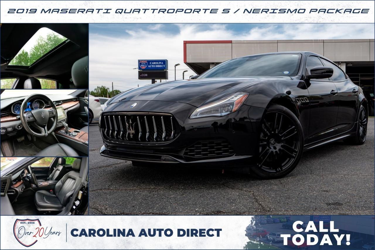 2019 Maserati Quattroporte S / Nerismo Package / Twin Turbo V6!