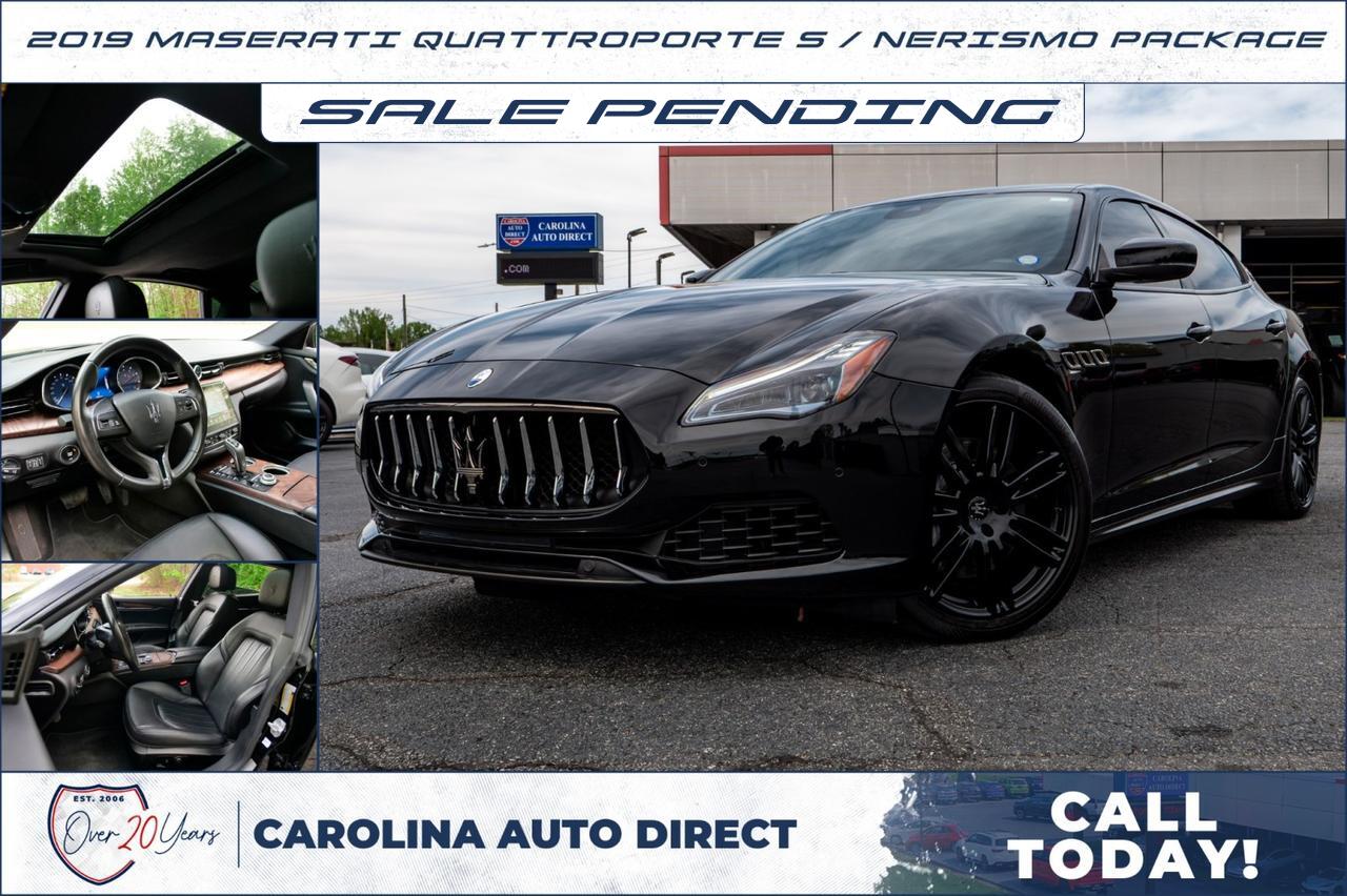 2019 Maserati Quattroporte S / Nerismo Package / Twin Turbo V6!
