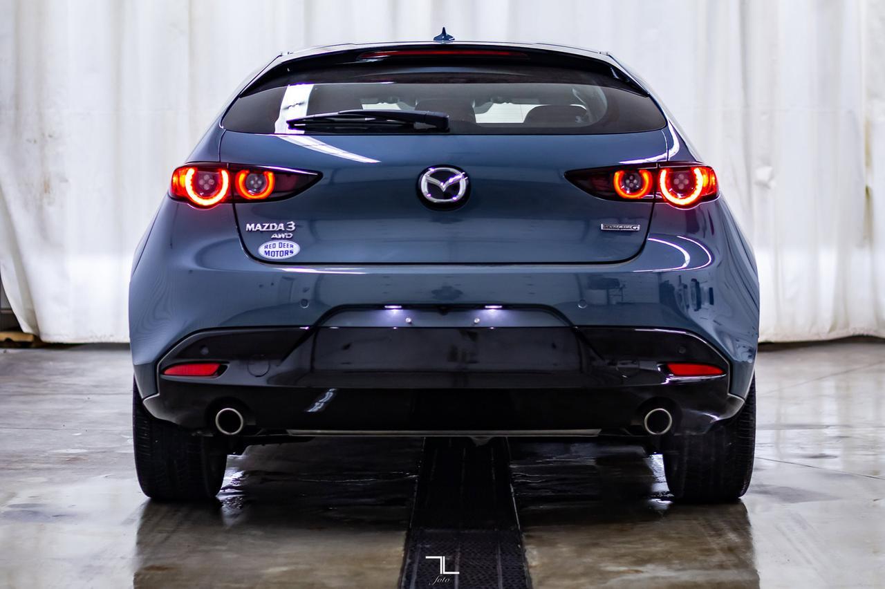 2019 Mazda 3 AWD GT Sport Hatchback Leather Roof Nav BCam Red Deer AB