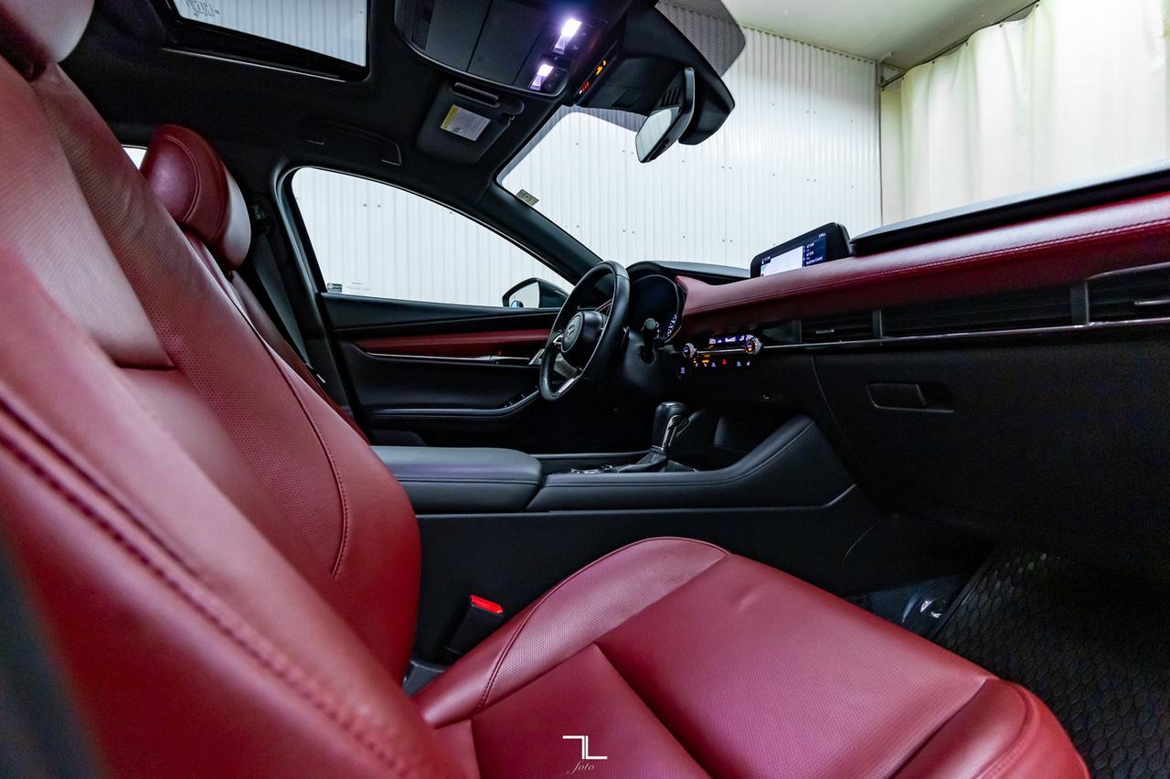 2019 Mazda 3 AWD GT Sport Hatchback Leather Roof Nav BCam Red Deer AB