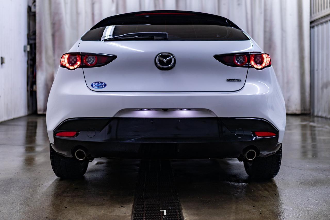 2019 Mazda 3 GS Sport Hatchback Leather Roof BCam Red Deer AB
