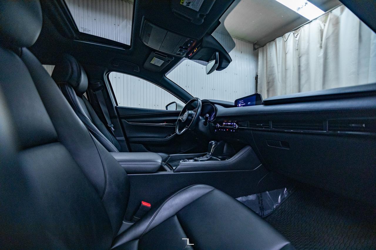 2019 Mazda 3 GS Sport Hatchback Leather Roof BCam Red Deer AB