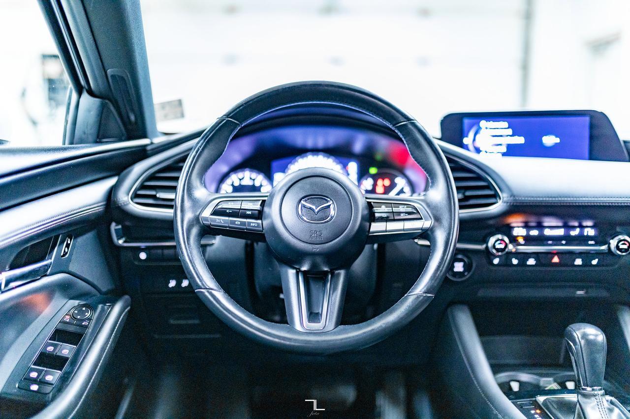 2019 Mazda 3 GS Sport Hatchback Leather Roof BCam Red Deer AB