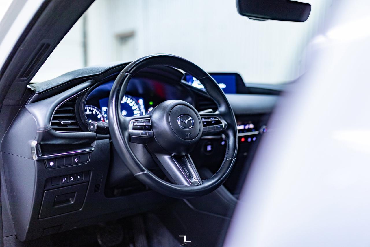 2019 Mazda 3 GS Sport Hatchback Leather Roof BCam Red Deer AB