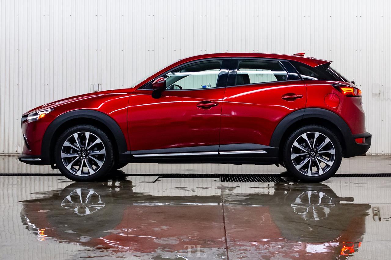 2019 Mazda CX-3 AWD GT Leather Roof Nav BCam Red Deer AB