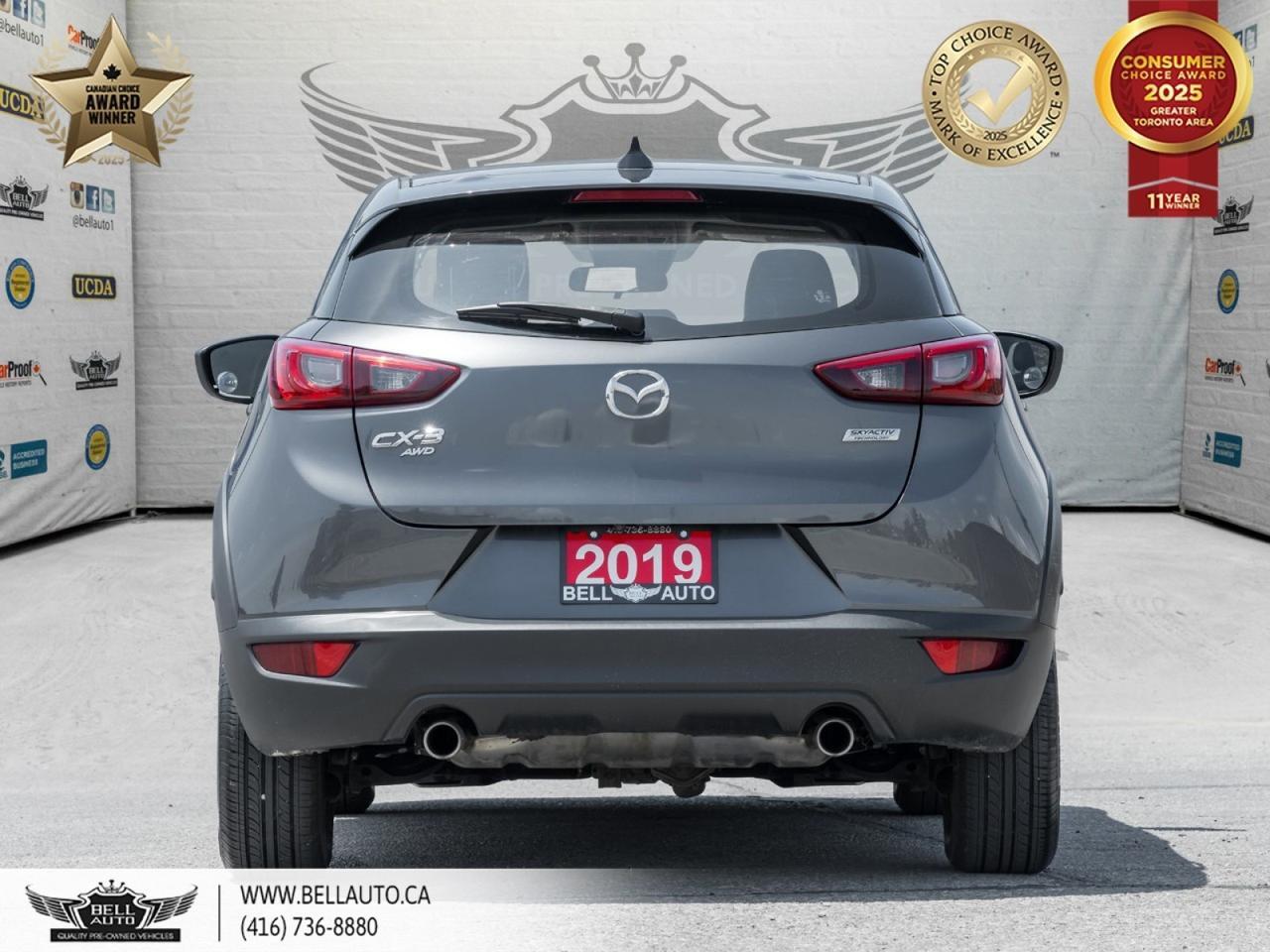 2019 Mazda CX-3 GS | BACKUPCAM | SUNROOF | HEATED SEATS AND STEERING WHEEL | B.SPOT | REAR WINDOW WIPER Toronto ON