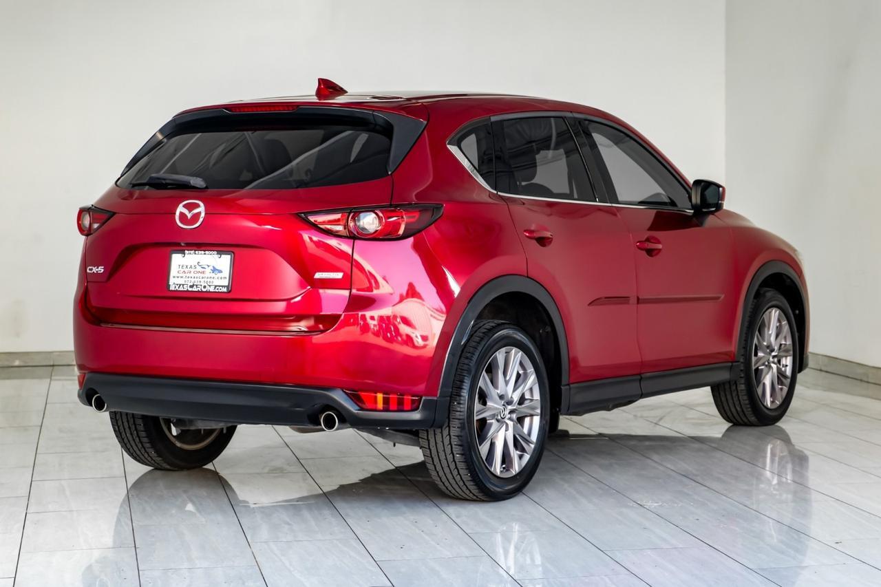 2019 Mazda CX-5 GRAND TOURING BLIND SPOT ASSIST LANE KEEP ASSIST NAVIGATION SUNROOF LEATHER Carrollton TX