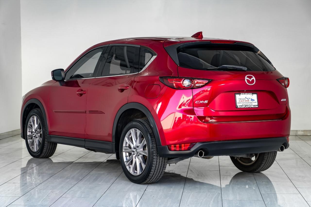 2019 Mazda CX-5 GRAND TOURING BLIND SPOT ASSIST LANE KEEP ASSIST NAVIGATION SUNROOF LEATHER Carrollton TX