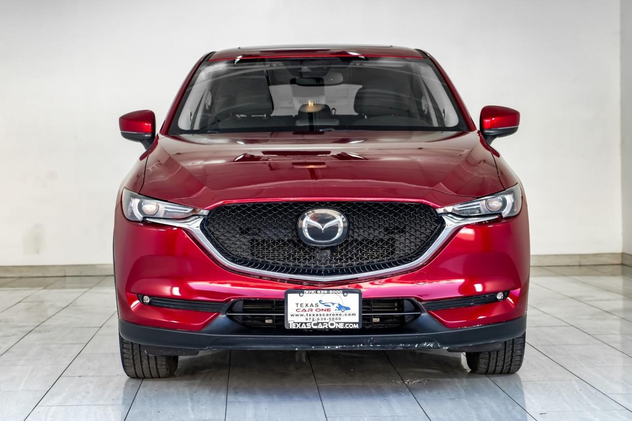 2019 Mazda CX-5 GRAND TOURING BLIND SPOT ASSIST SUNROOF LEATHER HEATED AND COOLED SEATS REAR CAMERA