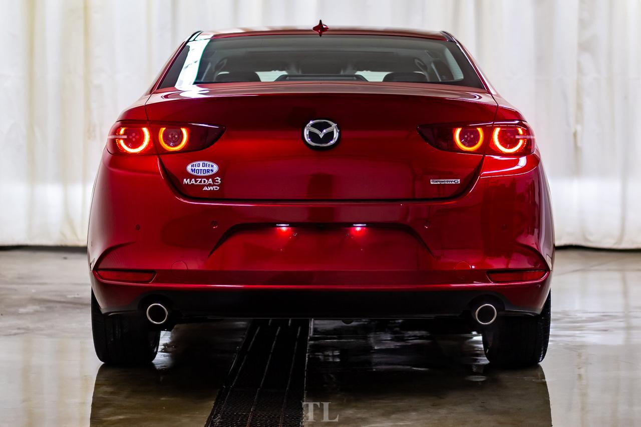 2019 Mazda Mazda3 AWD GT Leather Roof Nav HUD Red Deer AB