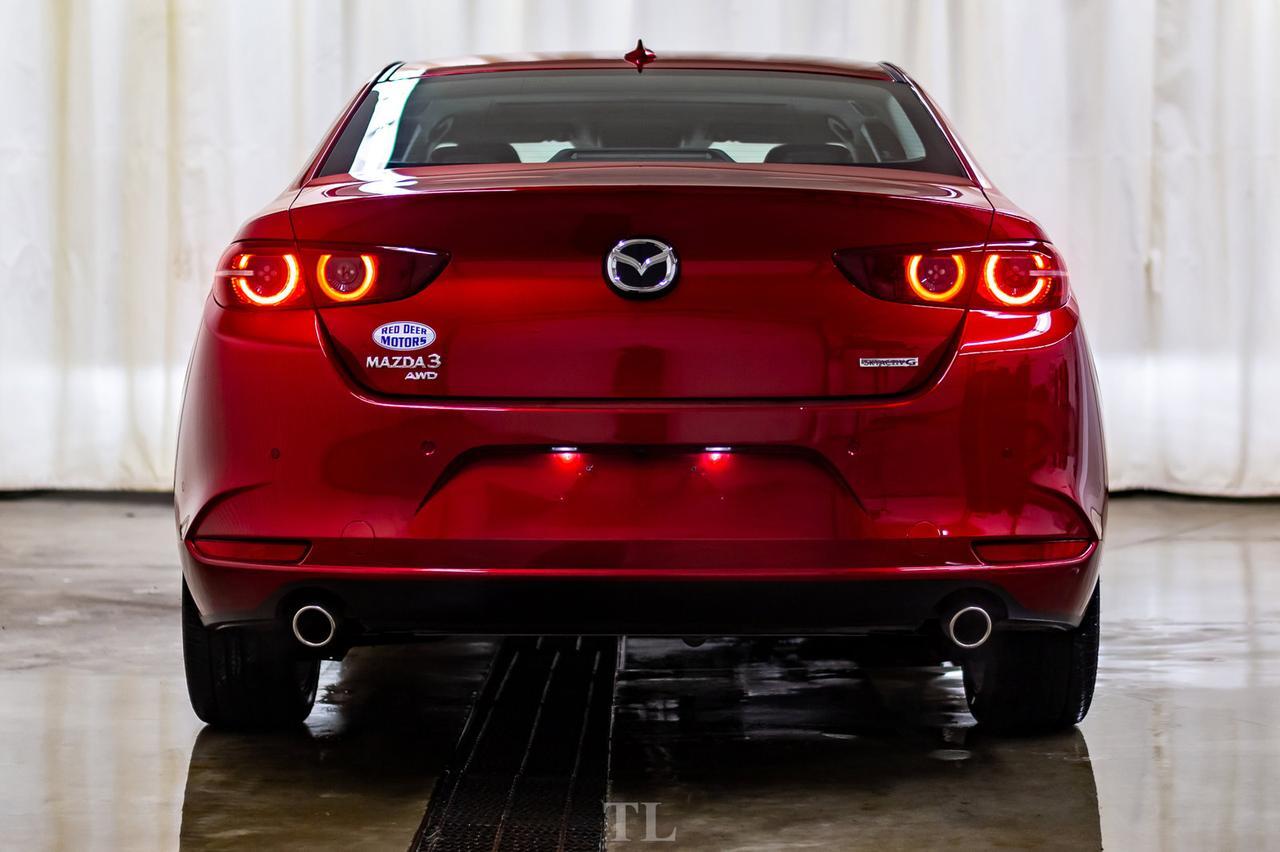 2019 Mazda Mazda3 AWD GT Leather Roof Nav HUD Red Deer AB
