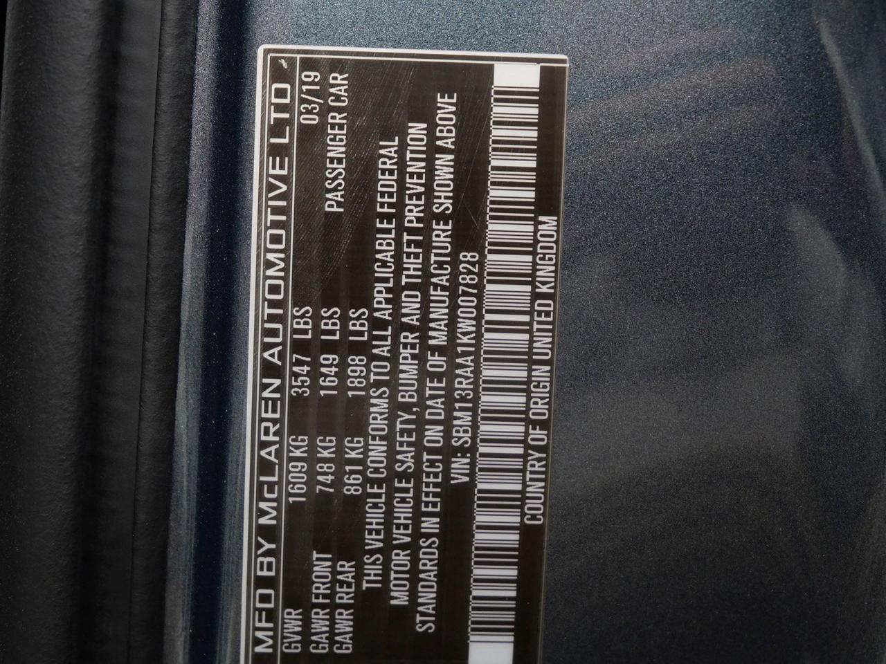 2019 McLaren 600LT Lawrence KS