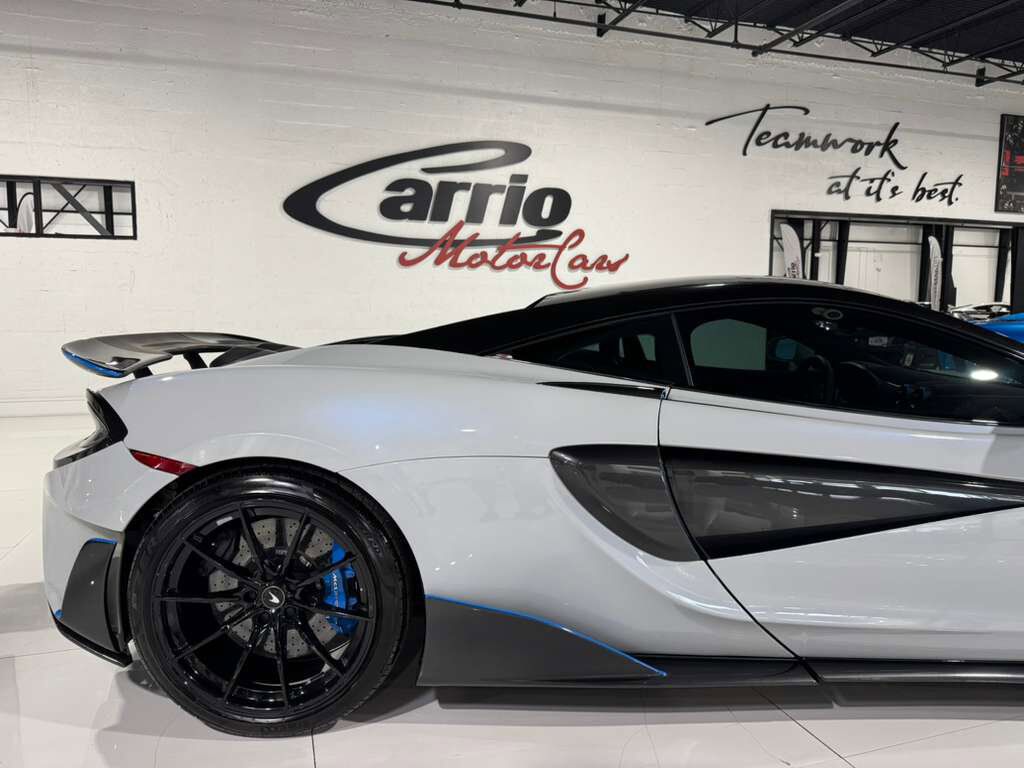 2019 McLaren 600LT MSO Cirrus Grey paint, MSO louvered fenders, P1 seats, carbon galore AND MORE!! Fort Lauderdale FL
