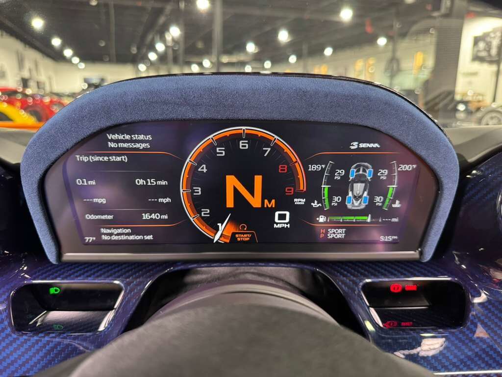 2019 McLaren SENNA Papaya Spark paint, exposed blue carbon throughout, Bowers & Wilkins audio and MUCH MORE!! Fort Lauderdale FL