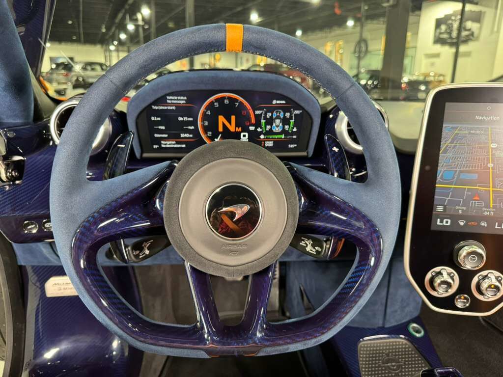 2019 McLaren SENNA Papaya Spark paint, exposed blue carbon throughout, Bowers & Wilkins audio and MUCH MORE!! Fort Lauderdale FL