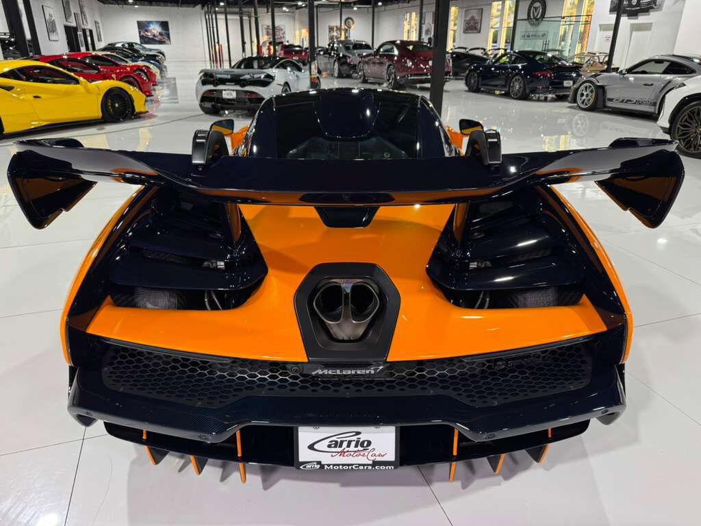 2019 McLaren SENNA Papaya Spark paint, exposed blue carbon throughout, Bowers & Wilkins audio and MUCH MORE!! Fort Lauderdale FL