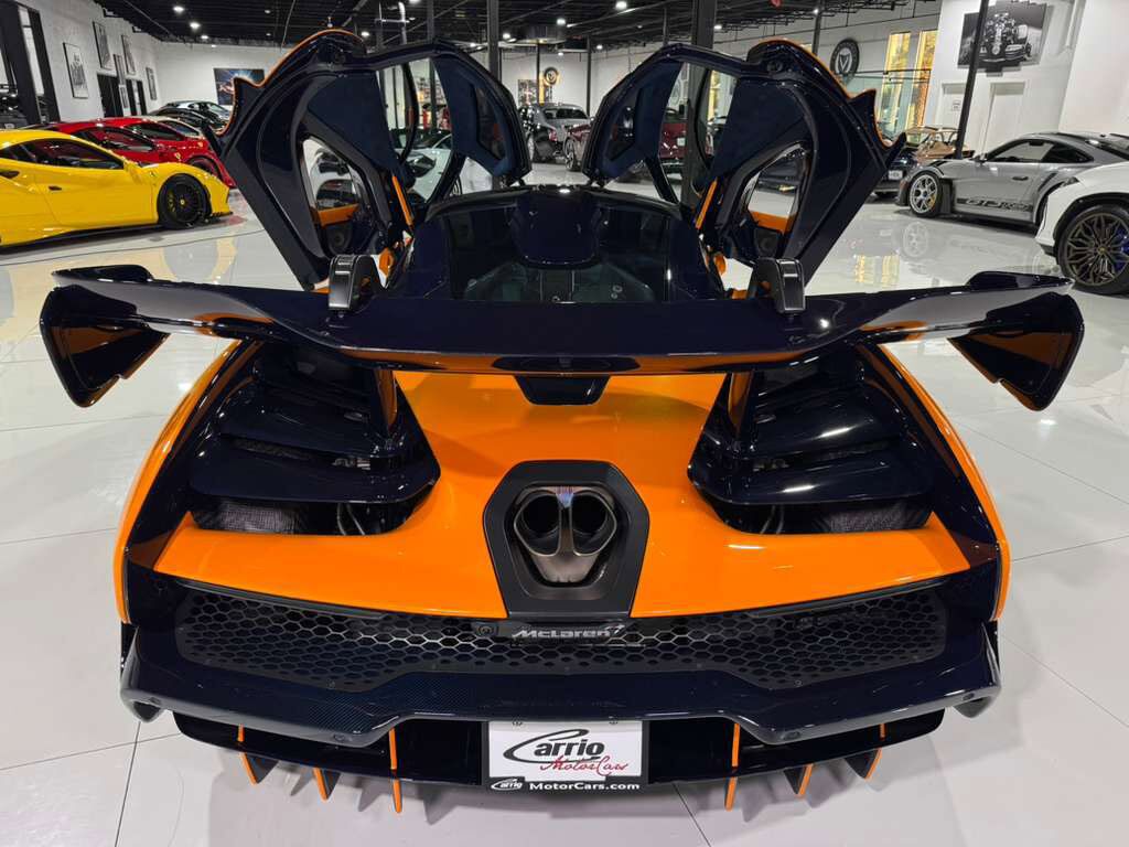 2019 McLaren SENNA Papaya Spark paint, exposed blue carbon throughout, Bowers & Wilkins audio and MUCH MORE!! Fort Lauderdale FL