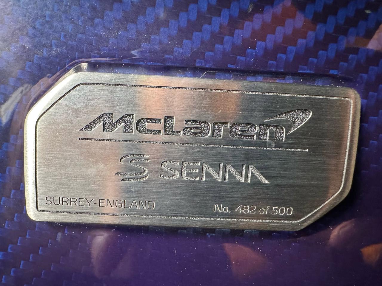 2019 McLaren SENNA Papaya Spark paint, exposed blue carbon throughout, Bowers & Wilkins audio and MUCH MORE!! Fort Lauderdale FL