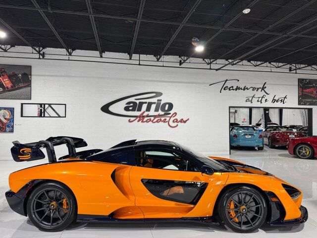2019 McLaren SENNA Papaya Spark paint, exposed blue carbon throughout, Bowers & Wilkins audio and MUCH MORE!! Fort Lauderdale FL