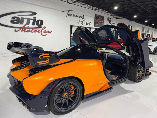 2019 McLaren SENNA Papaya Spark paint, exposed blue carbon throughout, Bowers & Wilkins audio and MUCH MORE!! Fort Lauderdale FL