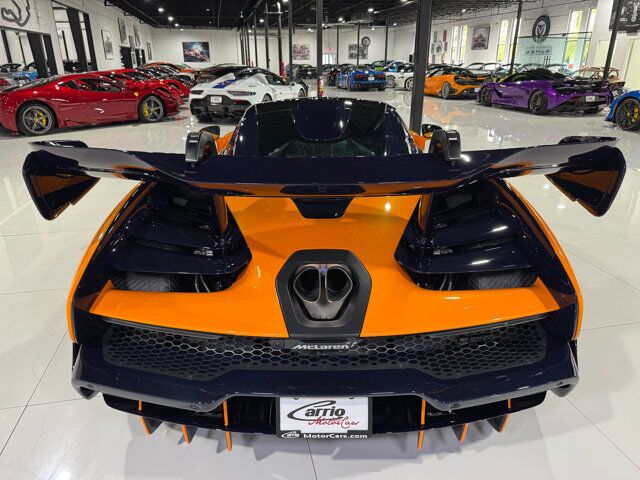 2019 McLaren SENNA Papaya Spark paint, exposed blue carbon throughout, Bowers & Wilkins audio and MUCH MORE!! Fort Lauderdale FL