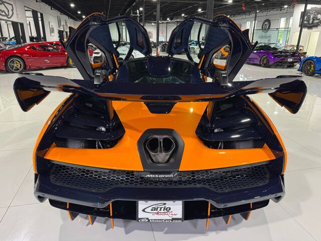2019 McLaren SENNA Papaya Spark paint, exposed blue carbon throughout, Bowers & Wilkins audio and MUCH MORE!! Fort Lauderdale FL