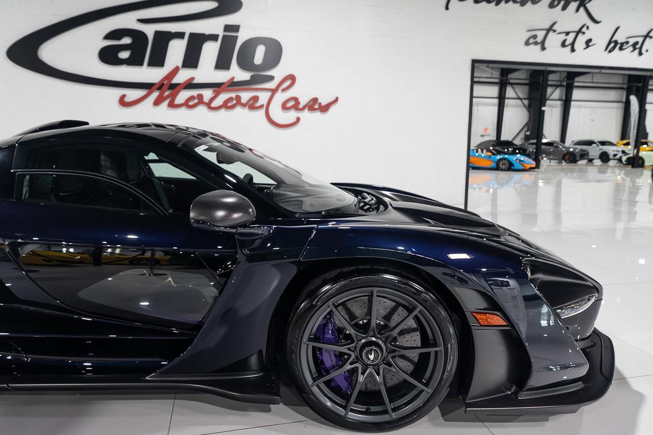 2019 McLaren Senna MSO Bespoke Midnight Purple paint, Bowers & Wilkins audio system, purple carbon interior AND MORE!! Fort Lauderdale FL