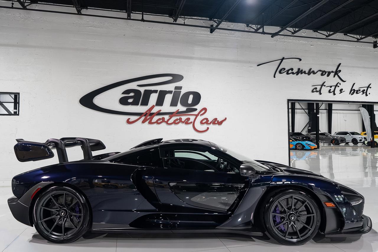 2019 McLaren Senna MSO Bespoke Midnight Purple paint, Bowers & Wilkins audio system, purple carbon interior AND MORE!! Fort Lauderdale FL