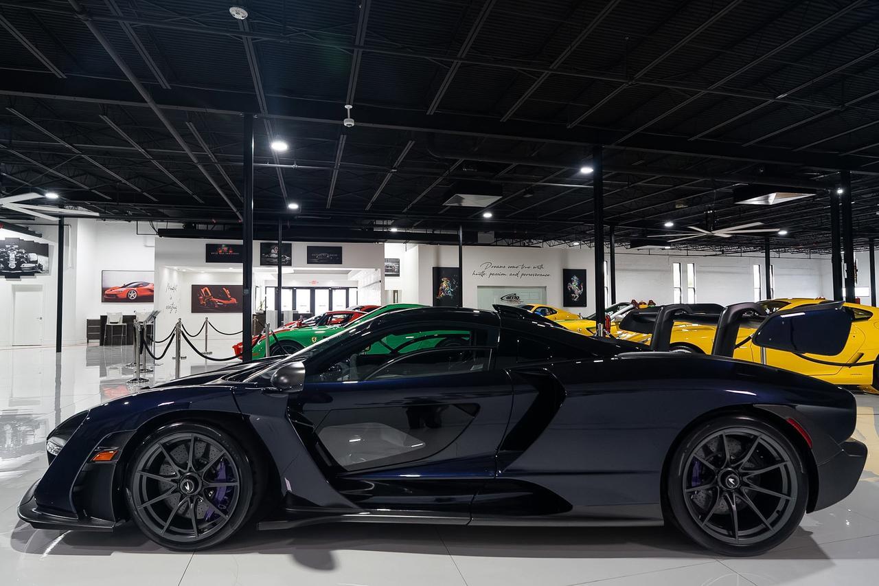 2019 McLaren Senna MSO Bespoke Midnight Purple paint, Bowers & Wilkins audio system, purple carbon interior AND MORE!! Fort Lauderdale FL