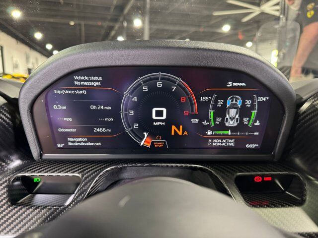2019 McLaren Senna signed by BRUNO SENNA! MSO Kyanos Blue paint, Bowers & Wilkins audio, exposed carbon &quot;S&quot; AND MORE!! Fort Lauderdale FL