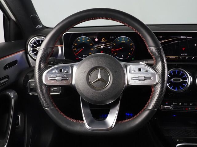 2019 Mercedes-Benz A-Class A 220 Sedan *AMG LINE, PREMIUM PKG, NAVIGATION, SAFETY ALERTS, BACKUP-CAMERA, COLOR TOUCHSCREEN, PANORAMA MOONROOF, HEATED SEATS, KEYLESS GO, BURMESTER AUDIO, WIRELESS CHARING, APPLE CARPLAY Round Rock TX